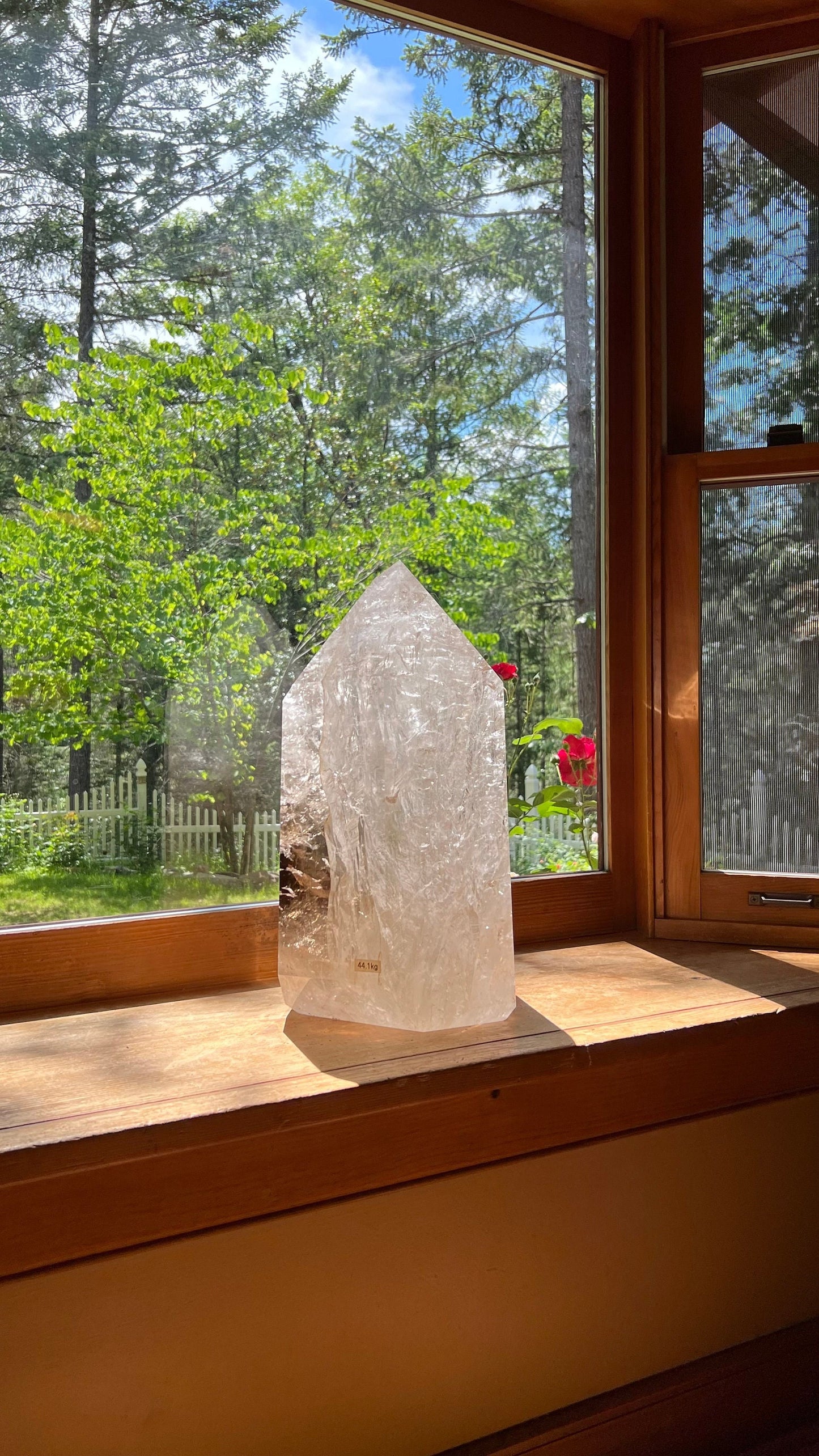 Extravagantly Radiating Quartz Tower