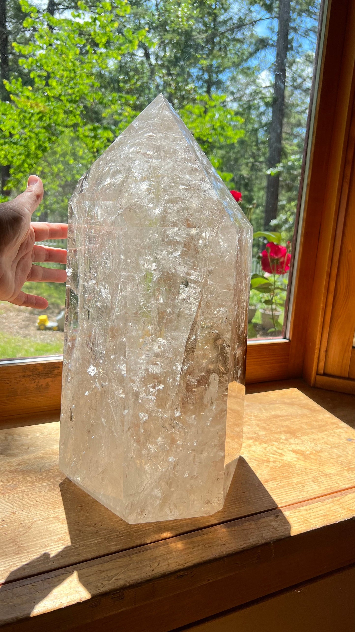 Extravagantly Radiating Quartz Tower