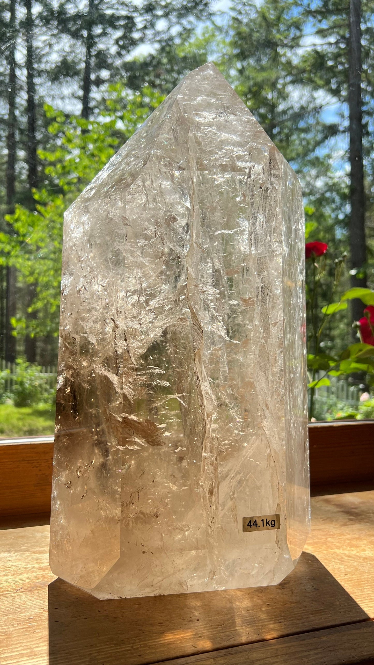 Extravagantly Radiating Quartz Tower